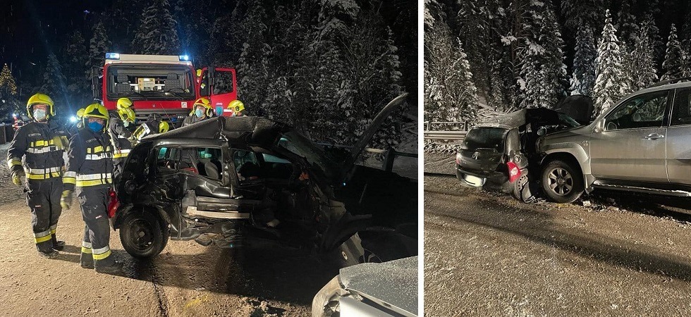 Grave incidente, il pick-up sfonda la Renault: una persona incastrata fra le lamiere